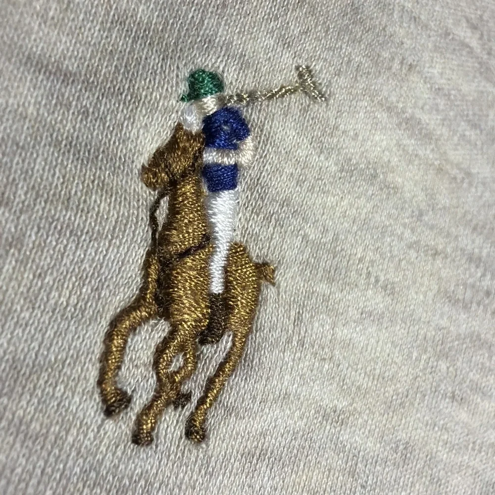 Polo Ralph Lauren Long Sleeve Polo Shirt Cream Tan XXL Pima Soft Touch Cotton